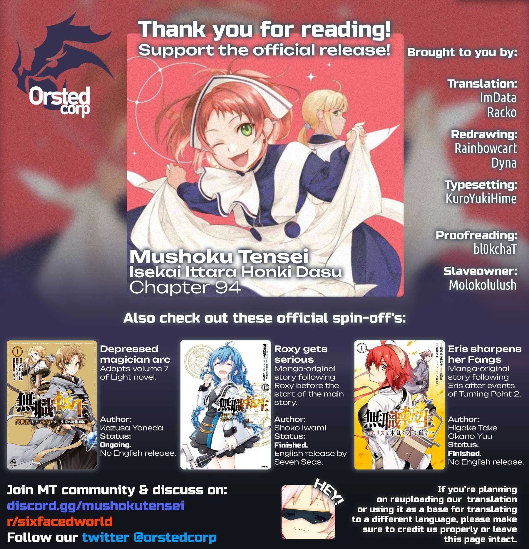 Mushoku Tensei ~Isekai Ittara Honki Dasu~ Chapter 94 43